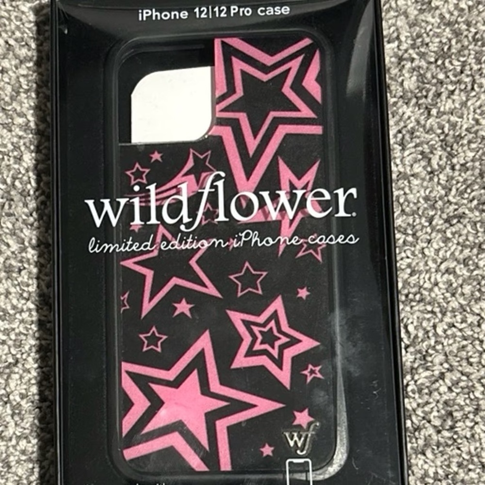 iPHONE 12/12pro case - wildflower